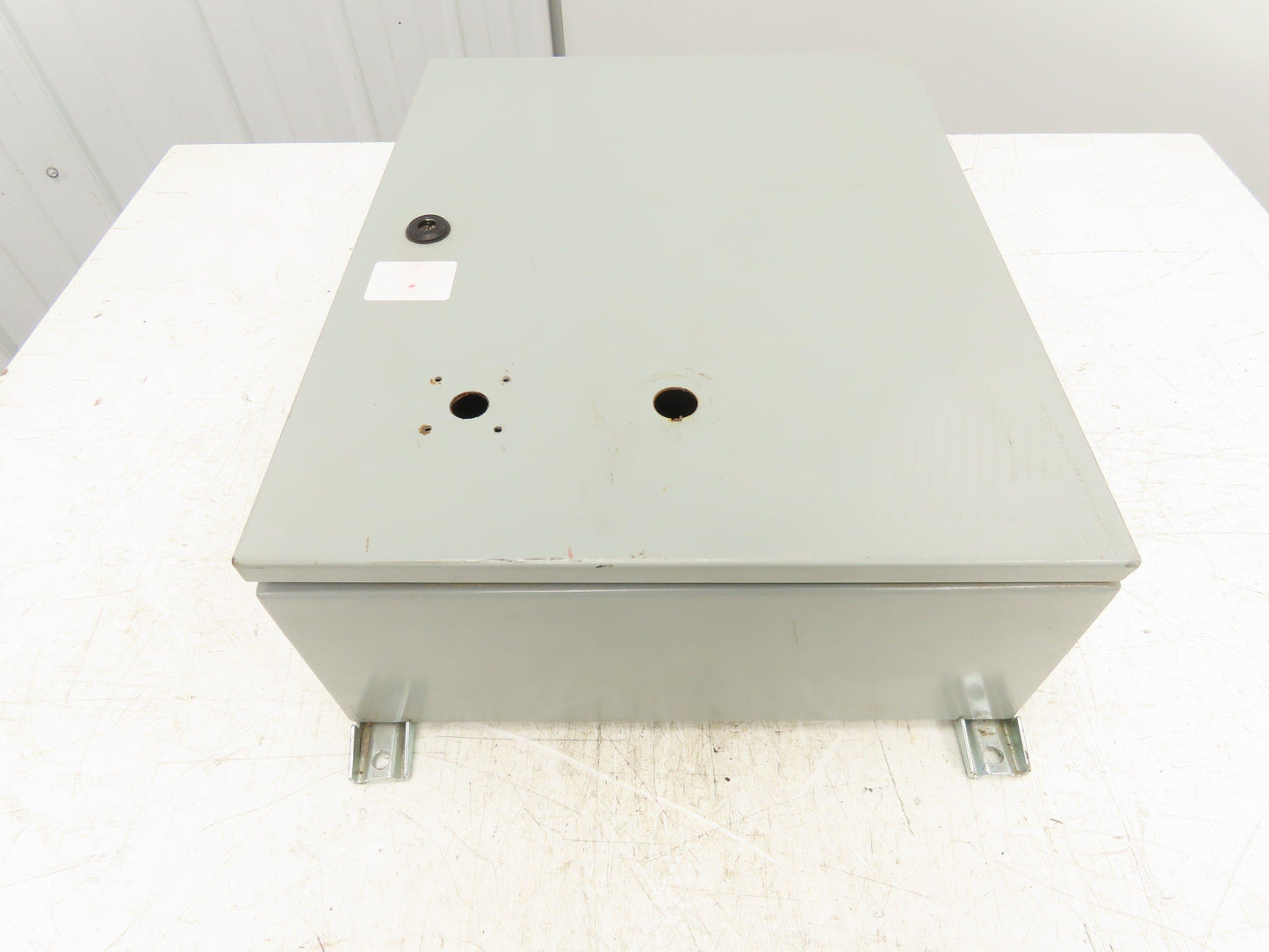Hammond EN4SD20166GY Electrical Enclosure Box 20x16x6" Wall Mount Back Panel