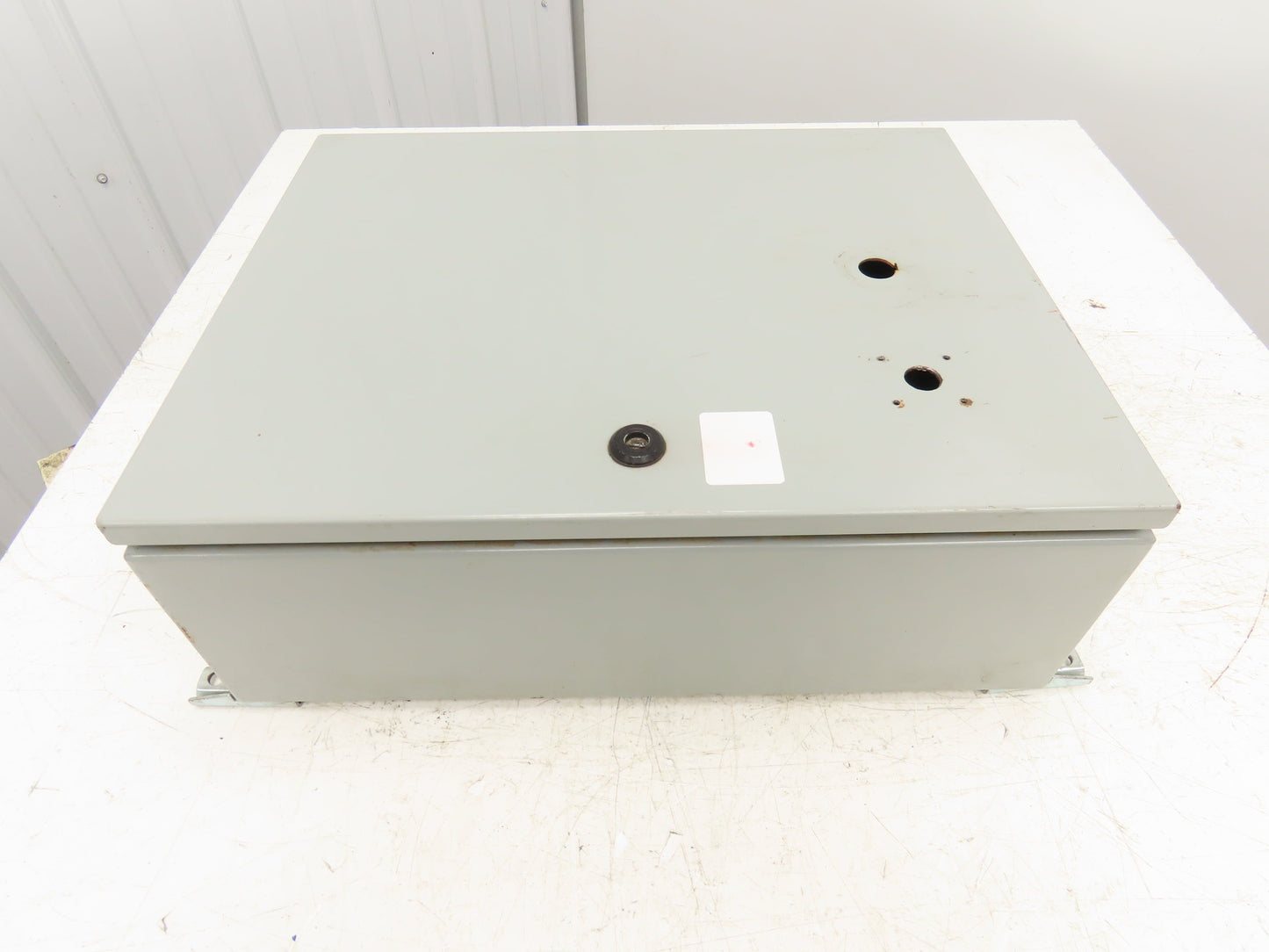 Hammond EN4SD20166GY Electrical Enclosure Box 20x16x6" Wall Mount Back Panel