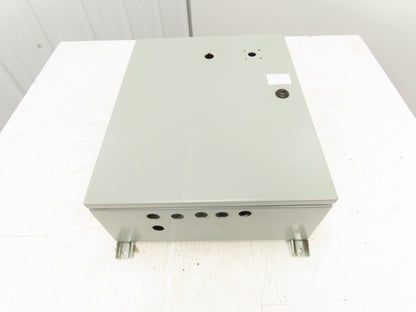 Hammond EN4SD20166GY Electrical Enclosure Box 20x16x6" Wall Mount Back Panel