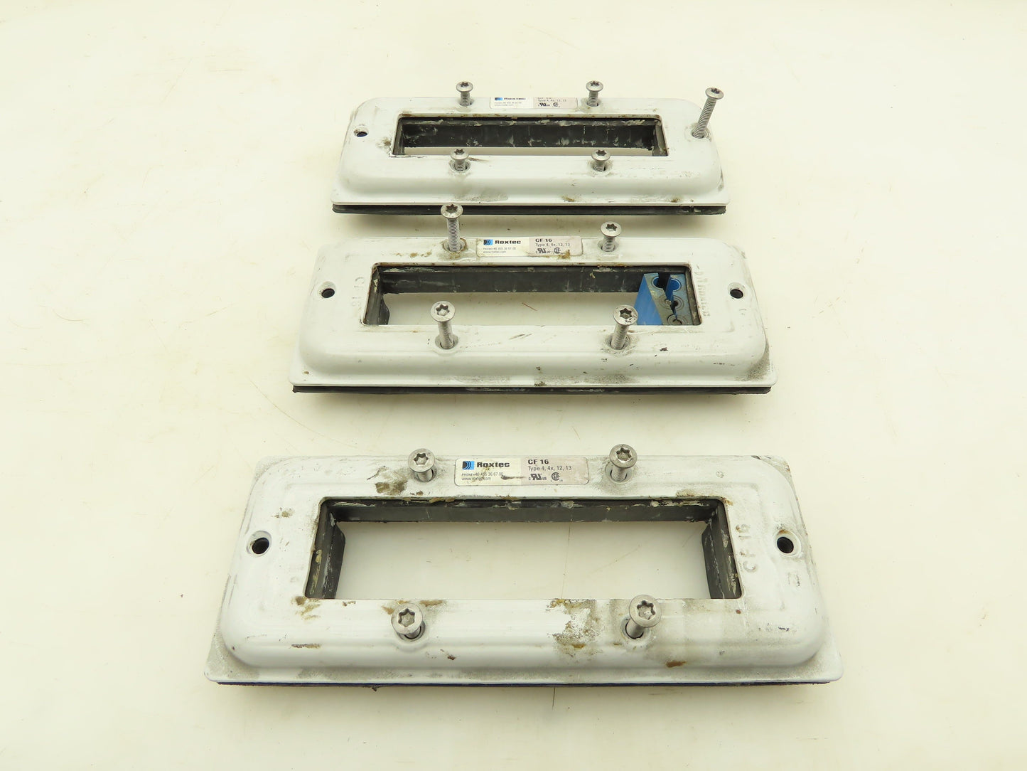 Roxtec CF 16 Cable/Pipe Entry Seal for Electrical Enclosure Lot of 3