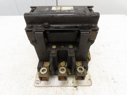 Square D 8502 SG02 Contactor Motor Starter 600V 3 Pole Nema Size 5 120V Coil