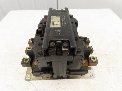 Square D 8502 SG02 Contactor Motor Starter 600V 3 Pole Nema Size 5 120V Coil