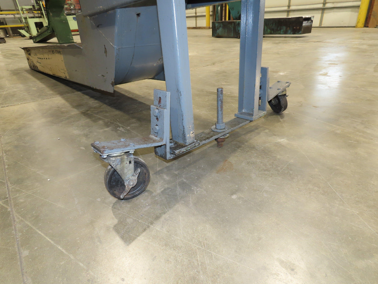 Jorgensen CNC Chip Conveyor 9" Belt  77" Infeed 40-44" Discharge 460V 3PH