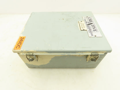 Hoffman A1008CHFTC Electrical Enclosure Box 10x8x4" Wall Mount Terminal Blocks