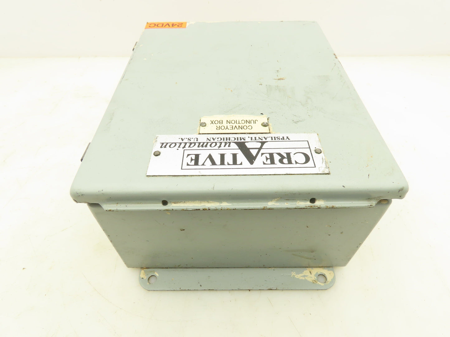 Hoffman A1008CHFTC Electrical Enclosure Box 10x8x4" Wall Mount Terminal Blocks