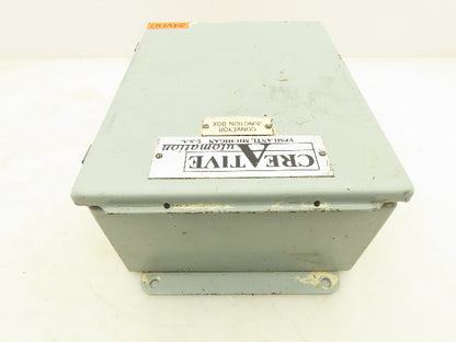 Hoffman A1008CHFTC Electrical Enclosure Box 10x8x4" Wall Mount Terminal Blocks