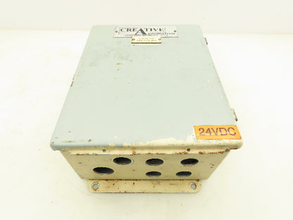 Hoffman A1008CHFTC Electrical Enclosure Box 10x8x4" Wall Mount Terminal Blocks