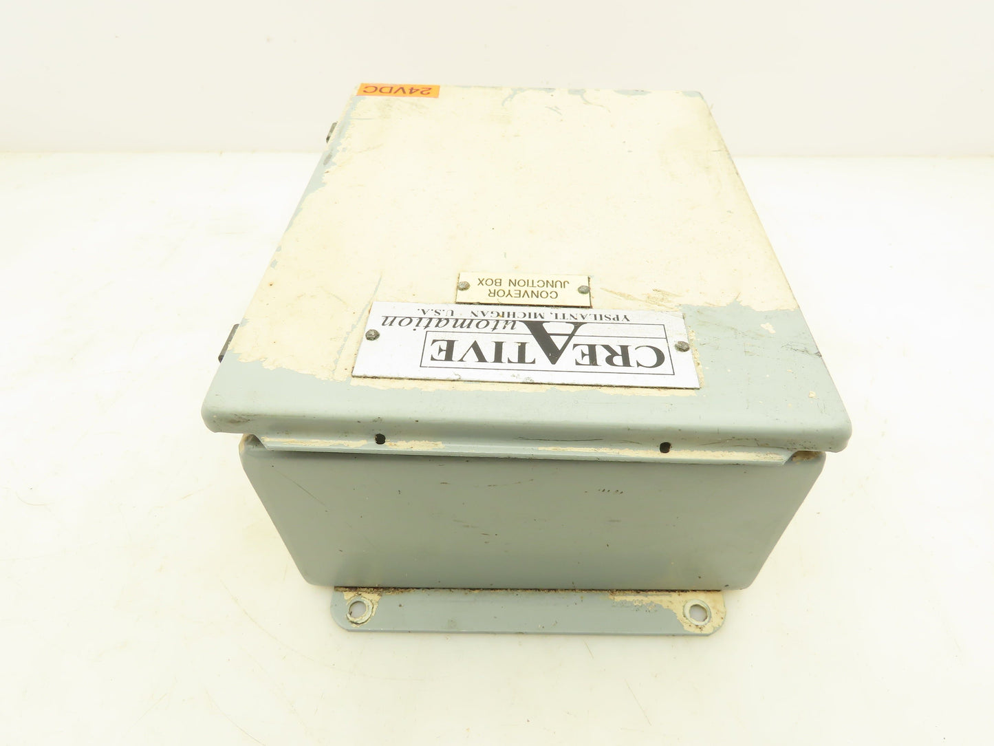 Hoffman A1008CHFTC Electrical Enclosure Box 10x8x4" Wall Mount Terminal Blocks