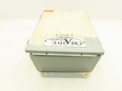 Hoffman A1008CHFTC Electrical Enclosure Box 10x8x4" Wall Mount Terminal Blocks