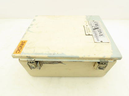 Hoffman A1008CHFTC Electrical Enclosure Box 10x8x4" Wall Mount Terminal Blocks