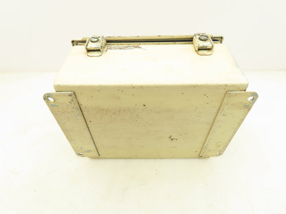 Hoffman A1008CHFTC Electrical Enclosure Box 10x8x4" Wall Mount Terminal Blocks