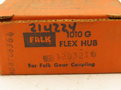 Falk 1010G Gear Coupling Flex Hub Rough Stock Bore 1/2-7/8" Bore OD Full Flex
