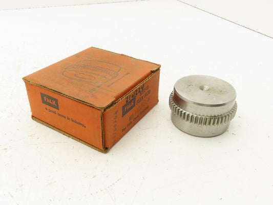 Falk 1010G Gear Coupling Flex Hub Rough Stock Bore 1/2-7/8" Bore OD Full Flex