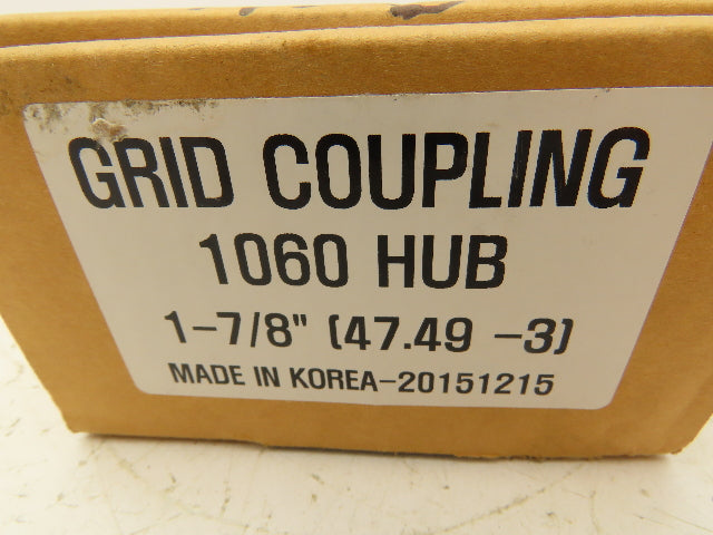 KCP 1060HUB1-7/8 Grid Coupling Hub 1-7/8"Bore Size 1060 Keyway 2.5" Thru Bore