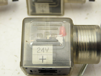 Solenoid Cable Connector 24V Lot of 7