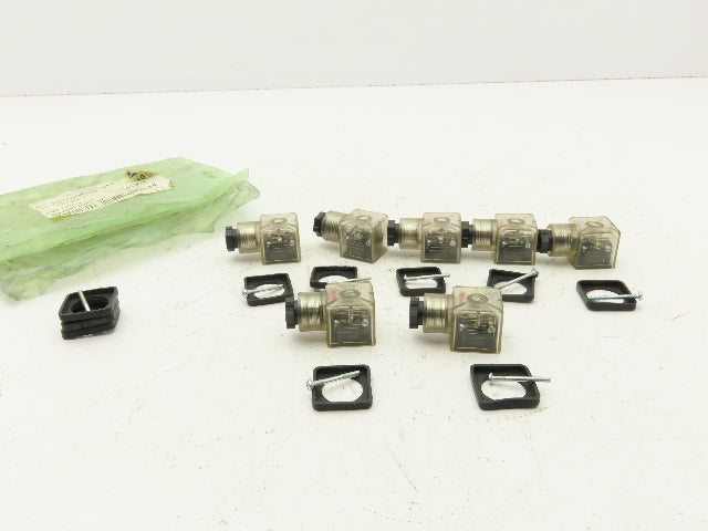 Solenoid Cable Connector 24V Lot of 7