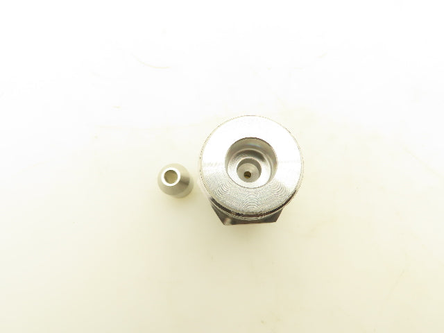 KMT 10079580 Waterjet HP Adaptor Assembly 9/16M x 1/4" F To 1-1/8" SC Pump Part
