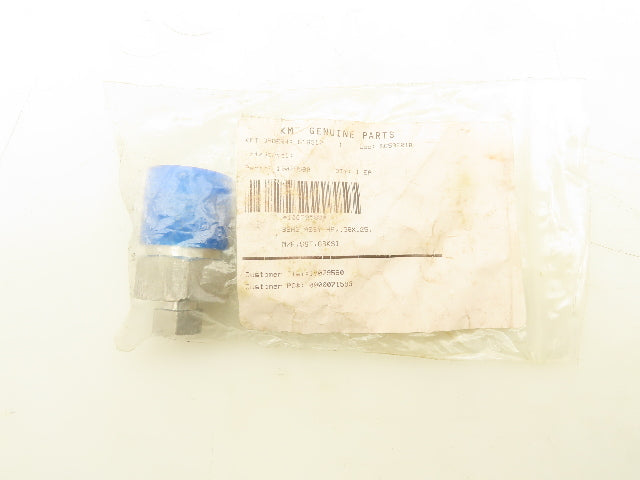 KMT 10079580 Waterjet HP Adaptor Assembly 9/16M x 1/4" F To 1-1/8" SC Pump Part