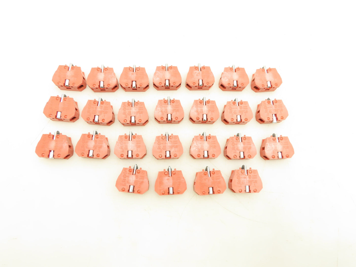 Automation Direct ECX1030 Normally Closed Contact Blocks Red Lot of 25