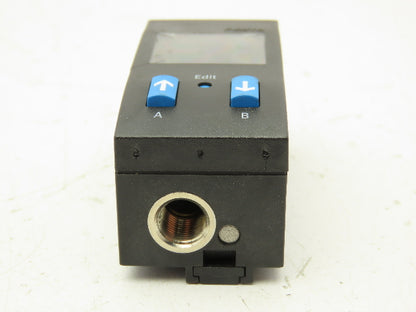Festo SDE1-D2-G2-W18-L-P2-M8 Differential Pressure Sensor Display 0-2 Bar