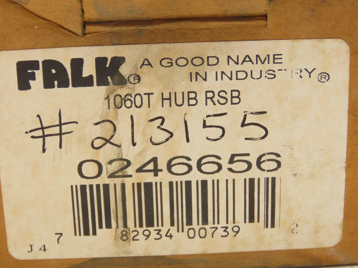 Falk 0246656 Grid Coupling Hub Size 1060T 2-1/8" Bore Keyway With Setscrew