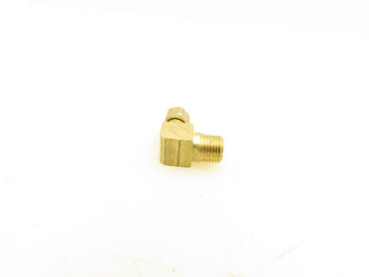 Parker 1/8" Compression x MNPT Brass 90 Degree Elbow Lot of 15