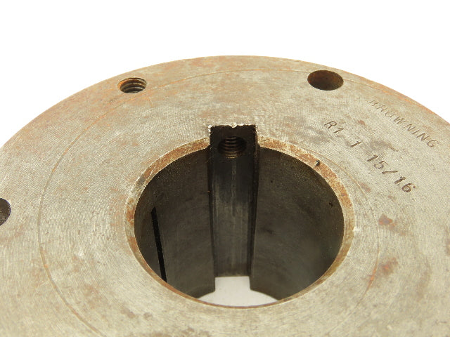 Browning R1 1 15/16 Split Taper Bushing 1-15/16"Bore 5-3/8"OD 2-7/8" Thru Bore