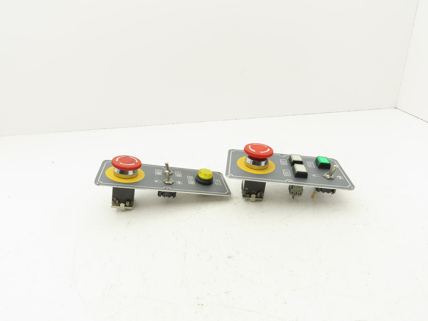 Injection Molding Machine E-Stop Button Assembly Lot of 2