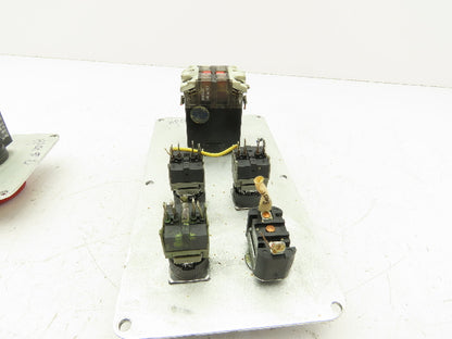 Injection Molding Machine E-Stop Button Assembly Lot of 2