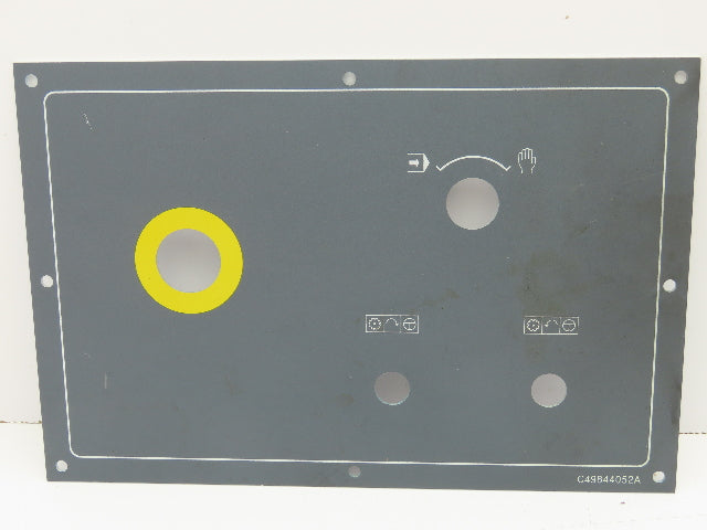 Injection Molding Machine Pushbutton HMI Assembly Cover Panel Frame Lot of 2