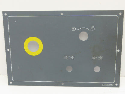 Injection Molding Machine Pushbutton HMI Assembly Cover Panel Frame Lot of 2