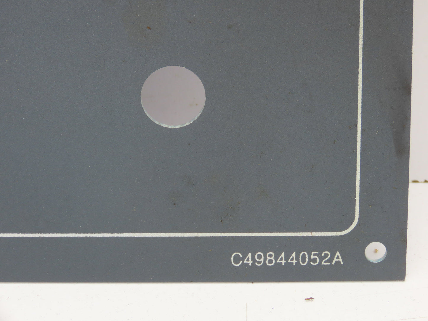 Injection Molding Machine Pushbutton HMI Assembly Cover Panel Frame Lot of 2