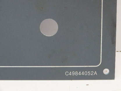 Injection Molding Machine Pushbutton HMI Assembly Cover Panel Frame Lot of 2