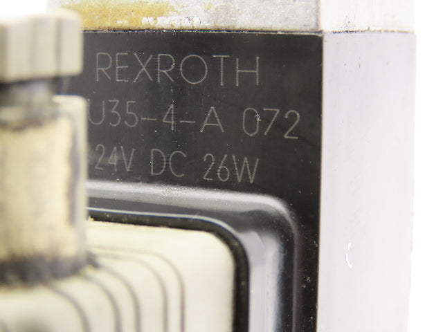 Rexroth 4WE6H51/AG24N9K4V Hydraulic Directional Solenoid Valve 24VDC