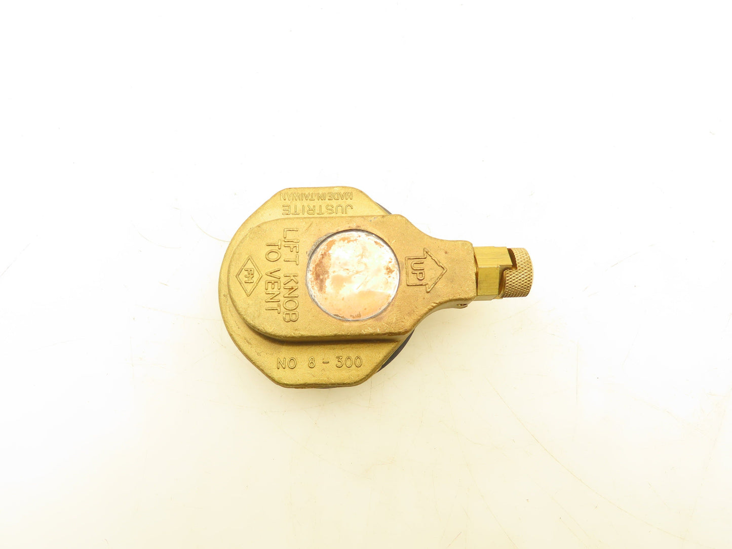 Just Rite 8-902S Brass Safety Drum Faucet Spigot Petroleum Gas 2" Bung Vent Set