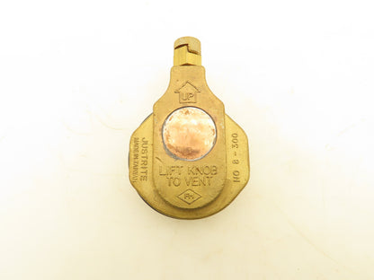 Just Rite 8-902S Brass Safety Drum Faucet Spigot Petroleum Gas 2" Bung Vent Set