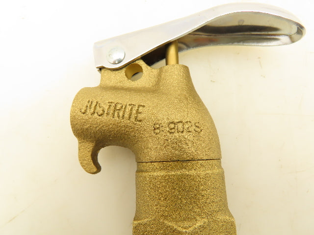 Just Rite 8-902S Brass Safety Drum Faucet Spigot Petroleum Gas 2" Bung Vent Set