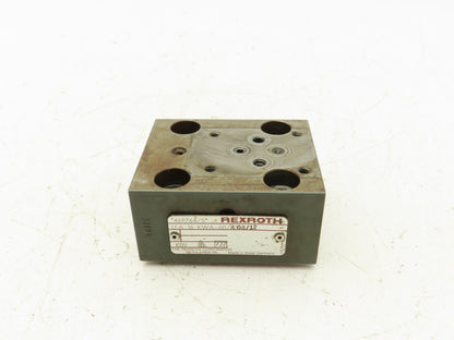 Rexroth LFA 16 KWA-60/A108/12 Hydraulic Cartridge Valve Control Cover