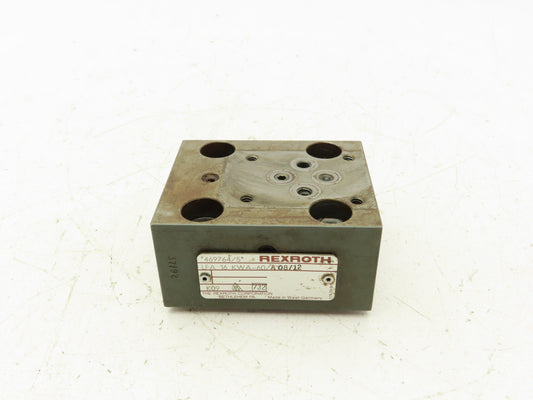 Rexroth LFA 16 KWA-60/A108/12 Hydraulic Cartridge Valve Control Cover