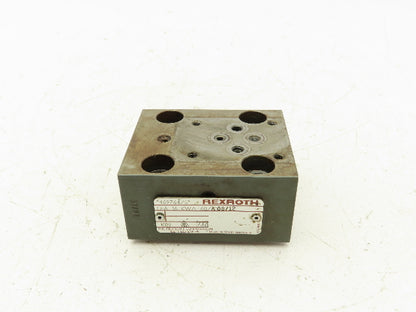 Rexroth LFA 16 KWA-60/A108/12 Hydraulic Cartridge Valve Control Cover