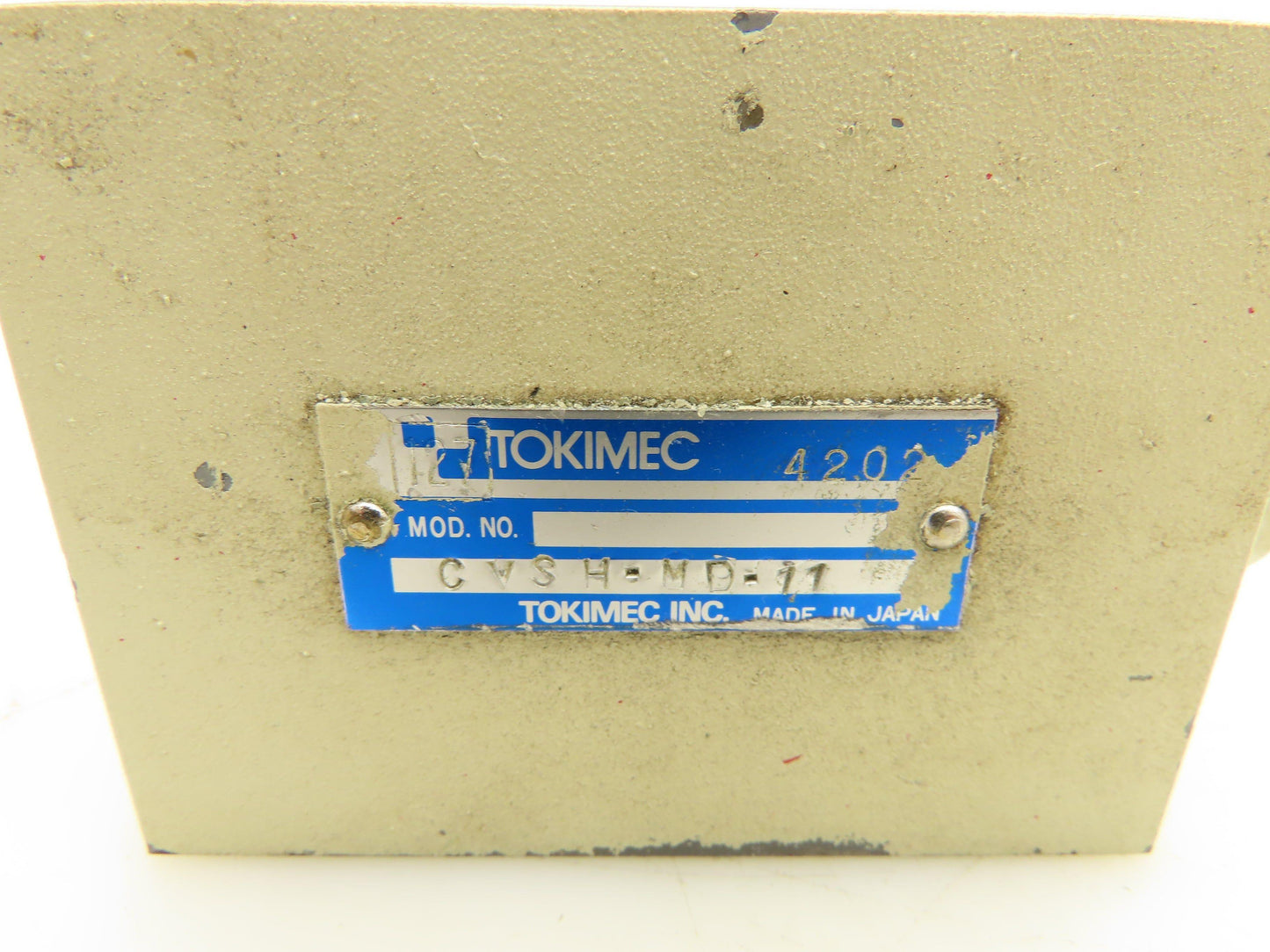 Tokimec Vickers CVSH-MD-11 Hydraulic Shuttle Valve