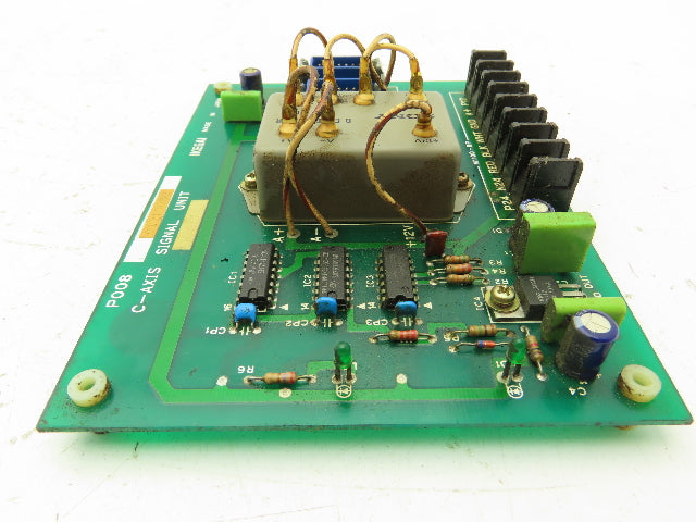 Ikegai P008 C-Axis Signal Unit Circuit Board Module
