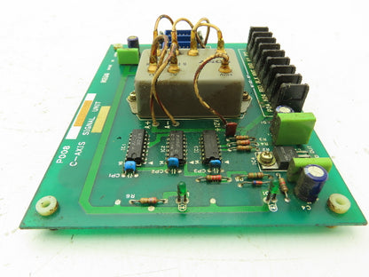 Ikegai P008 C-Axis Signal Unit Circuit Board Module