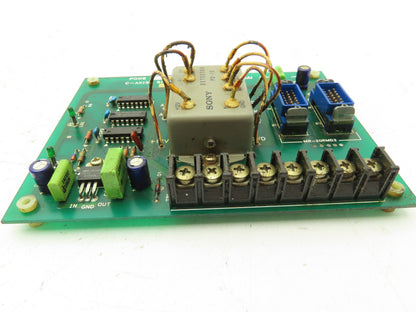Ikegai P008 C-Axis Signal Unit Circuit Board Module