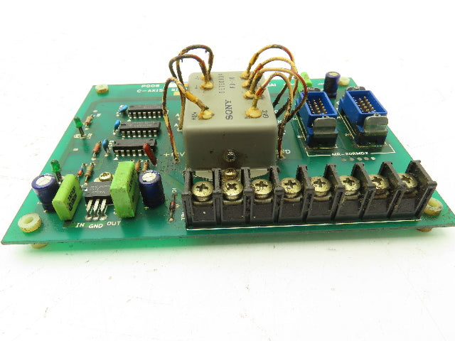 Ikegai P008 C-Axis Signal Unit Circuit Board Module