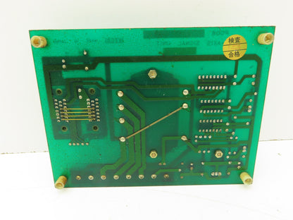 Ikegai P008 C-Axis Signal Unit Circuit Board Module