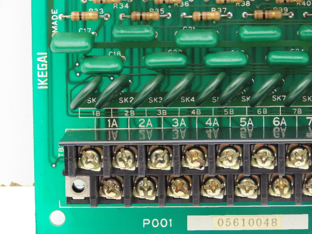 Ikegai P001 SSR Output Unit PCB Circuit Board Module