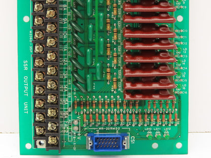 Ikegai P001 SSR Output Unit PCB Circuit Board Module