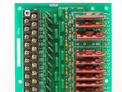 Ikegai P001 SSR Output Unit PCB Circuit Board Module