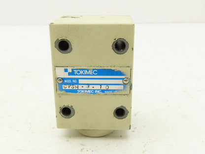 Tokimec Vickers CVSH-3-10 Hydraulic Shuttle Valve